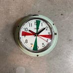 Wandklok - Citizen - Glas, Staal, Verchroomd - 1980-1990 -