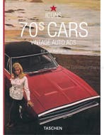 70s CARS, VINTAGE AUTO ADS (ICONS), Boeken, Nieuw