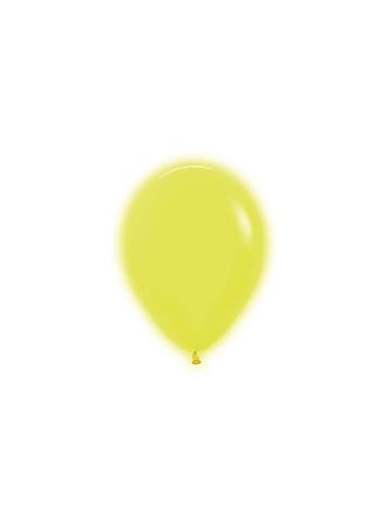 Ballonnen Neon Yellow 12cm 50st, Verzenden, Nieuw