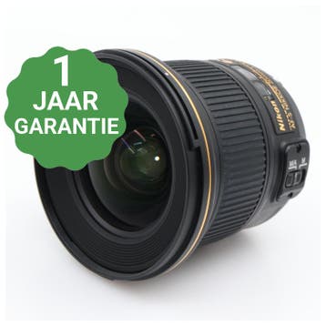 10% korting | Nikon AF-S 20mm F/1.8G ED FX | Tweedehands, Verzenden, Zo goed als nieuw