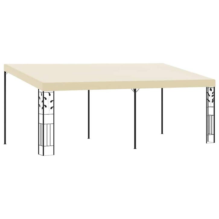 vidaXL Wandprieel 6x3x2,5 m crème, Tuin en Terras, Partytenten, Nieuw, Verzenden