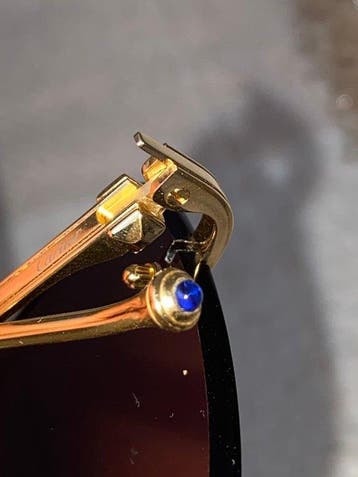 Cartier - Pasha de Cartier - Lunettes de soleil, Bijoux, Sacs & Beauté