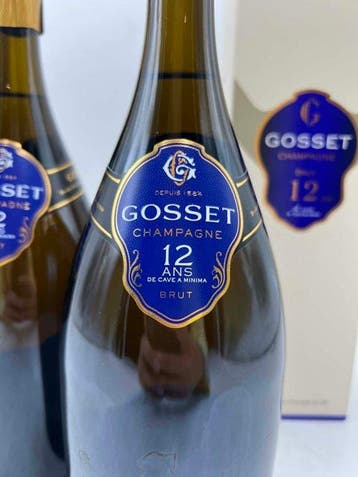 Gosset, 12 ans de cave à Minima - Champagne Brut - 2, Nieuw
