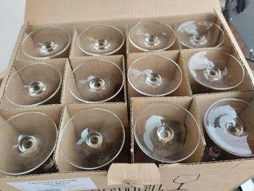 Service de boisson (12) - Cristal - Verres à vin en cristal
