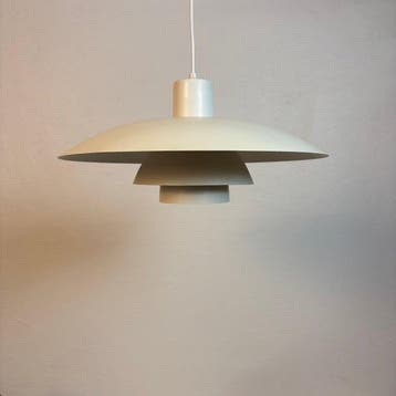 Poul Henningsen - Lampe à suspendre - PH 4/3 - Aluminium, Antiek en Kunst