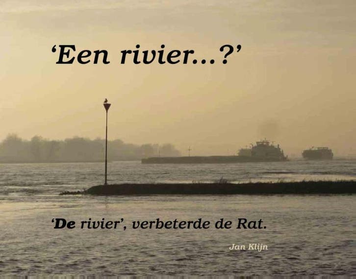 Een rivier 9789075703801 Jan Klijn, Livres, Guides touristiques, Envoi