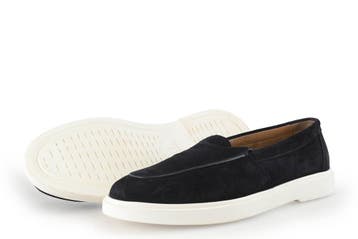 Manfield Loafers in maat 40 Zwart, Kleding | Heren, Schoenen, Loafers, Manfield, Verzenden, Zwart