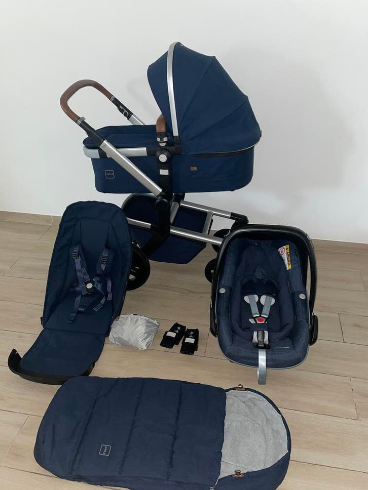Joolz Day 3 Petrol Blue kinderwagen 3-in-1 Set, Enfants & Bébés, Poussettes & Combinaisons, Enlèvement