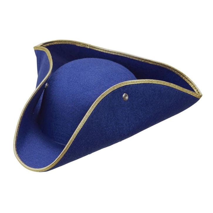 Piraat Hoed Blauw, Hobby en Vrije tijd, Feestartikelen, Nieuw, Verzenden