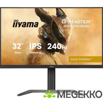 Iiyama G-Master GB3290QSU-B1 32 Quad HD IPS 240Hz Gaming, Verzenden