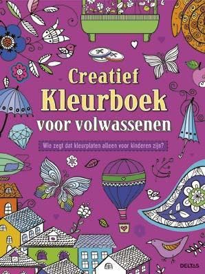 Creatief kleurboek voor volwassenen 9789044737684, Verzenden, Zo goed als nieuw