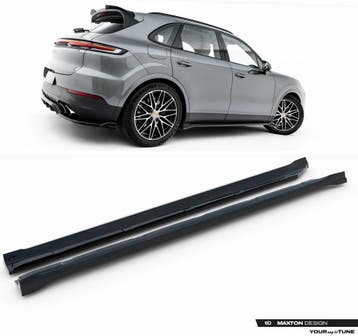 Side Skirts Diffuser V.1 voor Porsche Cayenne Coupe / SUV, Ophalen of Verzenden