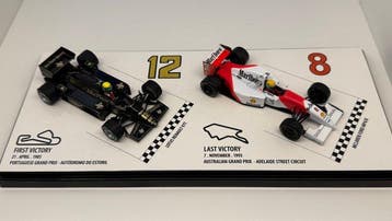 LCD Models 1:43 - Model raceauto - Ayrton Senna. Limited, Nieuw