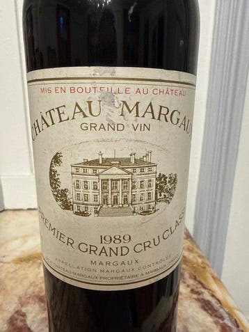 1989 Château Margaux - Margaux 1er Grand Cru Classé - 1