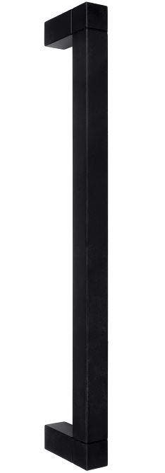 Set deurgrepen SQUARE JB320 PA 300 mm mat zwart, Bricolage & Construction, Fenêtres & Moustiquaires