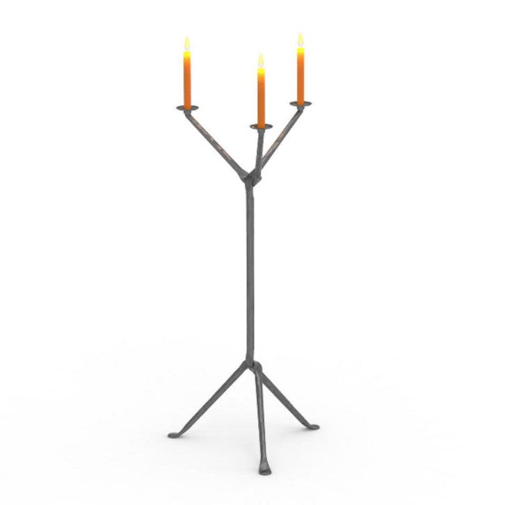 Magis Floor Candle Kandelaar 98 cm hoog met 3 armen, Maison & Meubles, Accessoires pour la Maison | Bougeoirs & Bougies, Envoi