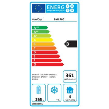 Bakkerij Koelkast | 400L (EN600x400) | Wit | +2°C/+8°C |, Verzenden