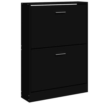 Schoenenkast zwart 66% korting, retour deal!, Verzenden, Gebruikt, Modern