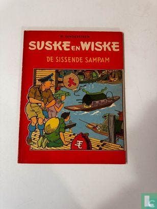 Suske en Wiske - De sissende sampam - 1963, Boeken, Stripverhalen, Eén stripboek, Verzenden, Gelezen, Vandersteen, Willy.