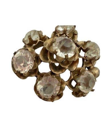 Sans prix de réserve - Broche Métal, Handtassen en Accessoires, Antieke sieraden