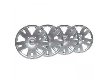 4x ORIGINAL wielafdekking Opel wielkap ZILVER 16-inch MOKKA, Ophalen of Verzenden