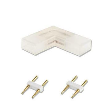 LED Strip 220Volt 5050 L CONNECTOR, Ophalen of Verzenden, Nieuw