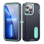 iPhone 8 Armor Hoesje met Kickstand - Shockproof Cover Case, Verzenden