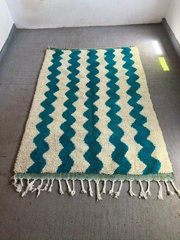 Azilal - Vloerkleed - 225 cm - 156 cm - Marokkaanse, Huis en Inrichting, Stoffering | Tapijten en Vloerkleden, Nieuw