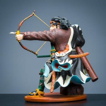 Beeldje - Mase Chudayu - Samurai - Polystone, Antiek en Kunst