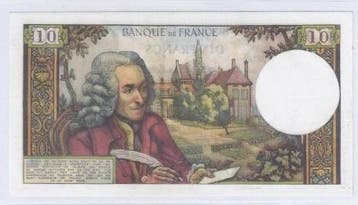 France Fay 62/32 10 Francs Voltaire 04/04/1968 Splendide..., Verzenden, België