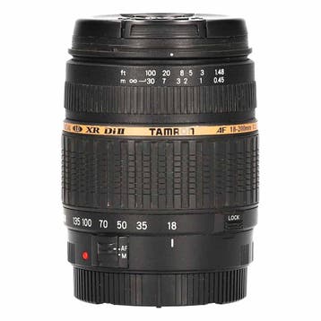 Tamron AF 18-200mm f/3.5-6.3 XR Di II LD (IF)  met garantie, Ophalen of Verzenden, Gebruikt