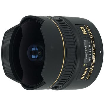 Nikon AF 10.5mm F/2.8G ED DX Fisheye | Occasion, Ophalen of Verzenden, Nieuw