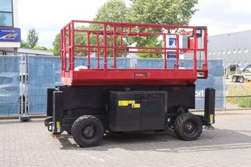 Veiling: Schaarlift Genie GS-3369 Diesel 11.96m 2012, Ophalen