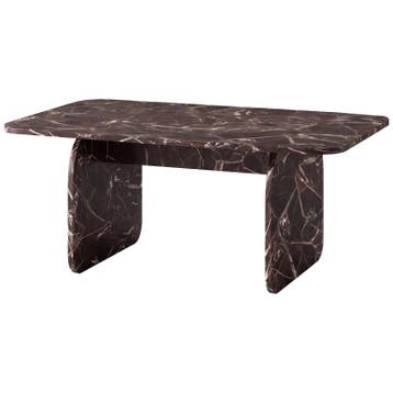 Evila Salontafel - Rood - Nieuw/Ongebruikt - Melamine -, Verzenden, Nieuw, 100 tot 150 cm, Scandinavisch