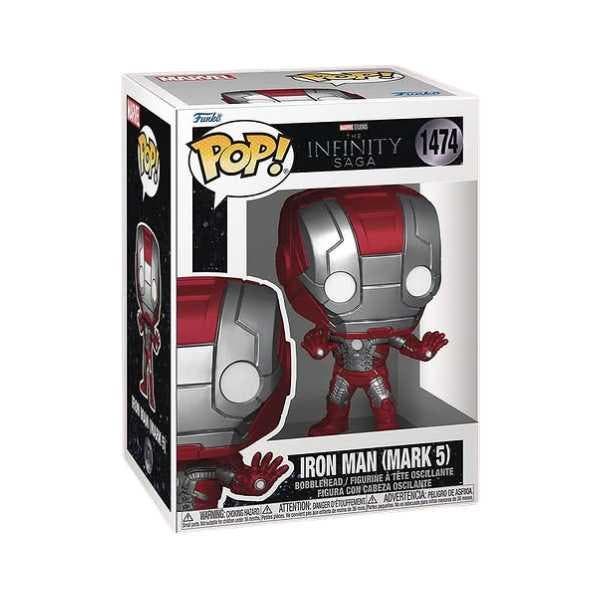 Funko Pop!  Infinity Saga - Iron Man (Mark 5) #1474, Verzamelen, Poppetjes en Figuurtjes, Nieuw, Verzenden