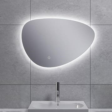 LED Spiegel 60cm | 15W | Kleurtemp Instelbaar & Dimbaar, Huis en Inrichting, Woonaccessoires | Spiegels, Verzenden, Nieuw