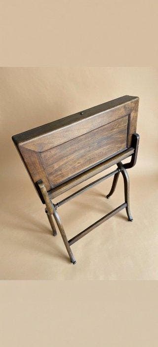 Bureau - Bureau en acajou anglais du XIXe siècle - Acajou, Antiquités & Art, Antiquités | Autres Antiquités