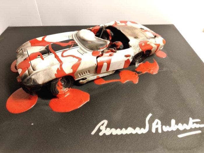 Bernard Aubertin (1934-2015) - Reliëf, Voiture Brûlée - 10, Antiek en Kunst, Antiek | Overige Antiek