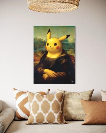 SDIMART 1996 - Pikachu the Real Monnalisa Limited Edition