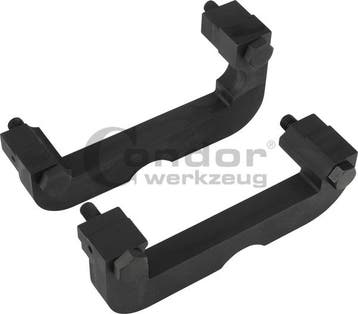Nokkenas vergrendelingsgereedschap, 2 stuks, Verzenden, Nieuw