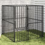 Hondenkennel 4 panelen | Tweede kansje | OP = OP, Dieren en Toebehoren, Verzenden, Zo goed als nieuw