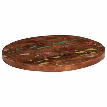 vidaXL Tafelblad rond Ø 40x1,5 cm massief gerecycled hout, Verzenden