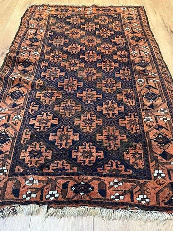 Tapis baloutche tissé à la main d’Afghanistan avec un motif