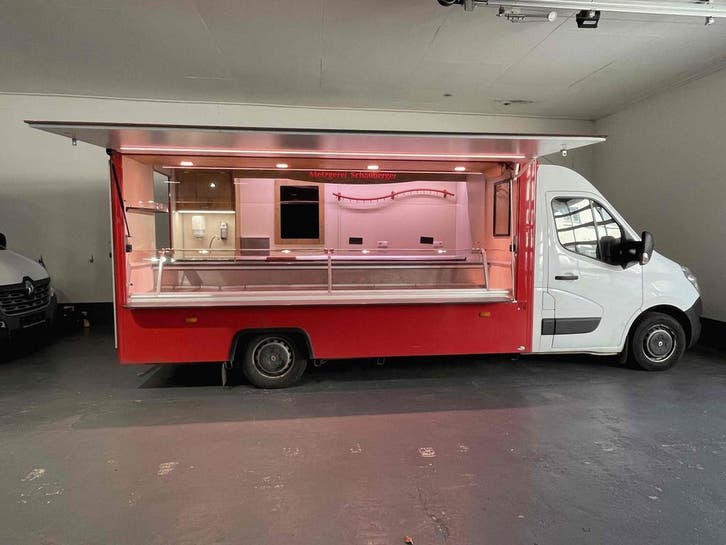 Borco marktwagen voor vlees rijbewijs B ref 64952, Zakelijke goederen, Stock en Retail | Verkoopwagens