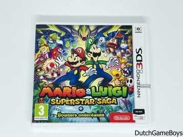 Nintendo 3DS - Mario & Luigi - Superstar Saga + Bowsers Onde, Verzenden, Gebruikt
