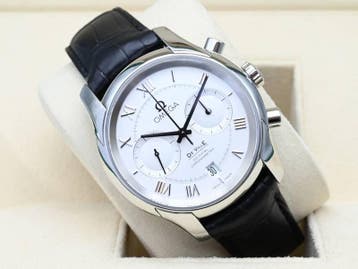 Omega De Ville 431.13.42.51.02.001 Year 2018 (Box & Papers), Handtassen en Accessoires, Horloges | Heren, Ophalen of Verzenden