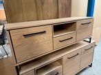 Tuscia tv-dressoir, kleur blonde oak, Nieuw, Overige materialen