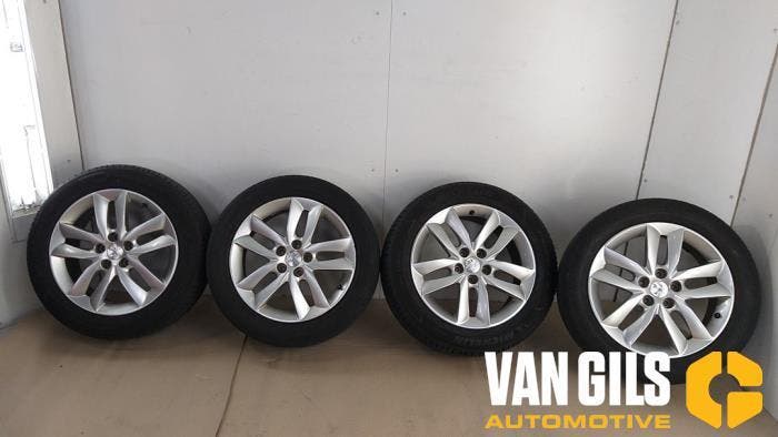 Sportvelgen Set Peugeot 508 O207465, Auto-onderdelen, Ophanging en Onderstel