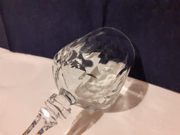 Drinkservies voor 6 (6) - Kristal - Gesneden kristal, Antiek en Kunst