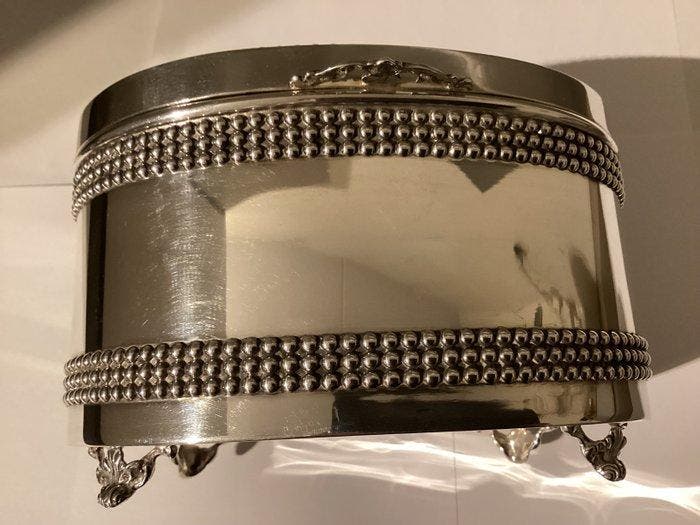 Koektrommel - .925 zilver - Sterling Koektrommel, Antiquités & Art, Antiquités | Argent & Or